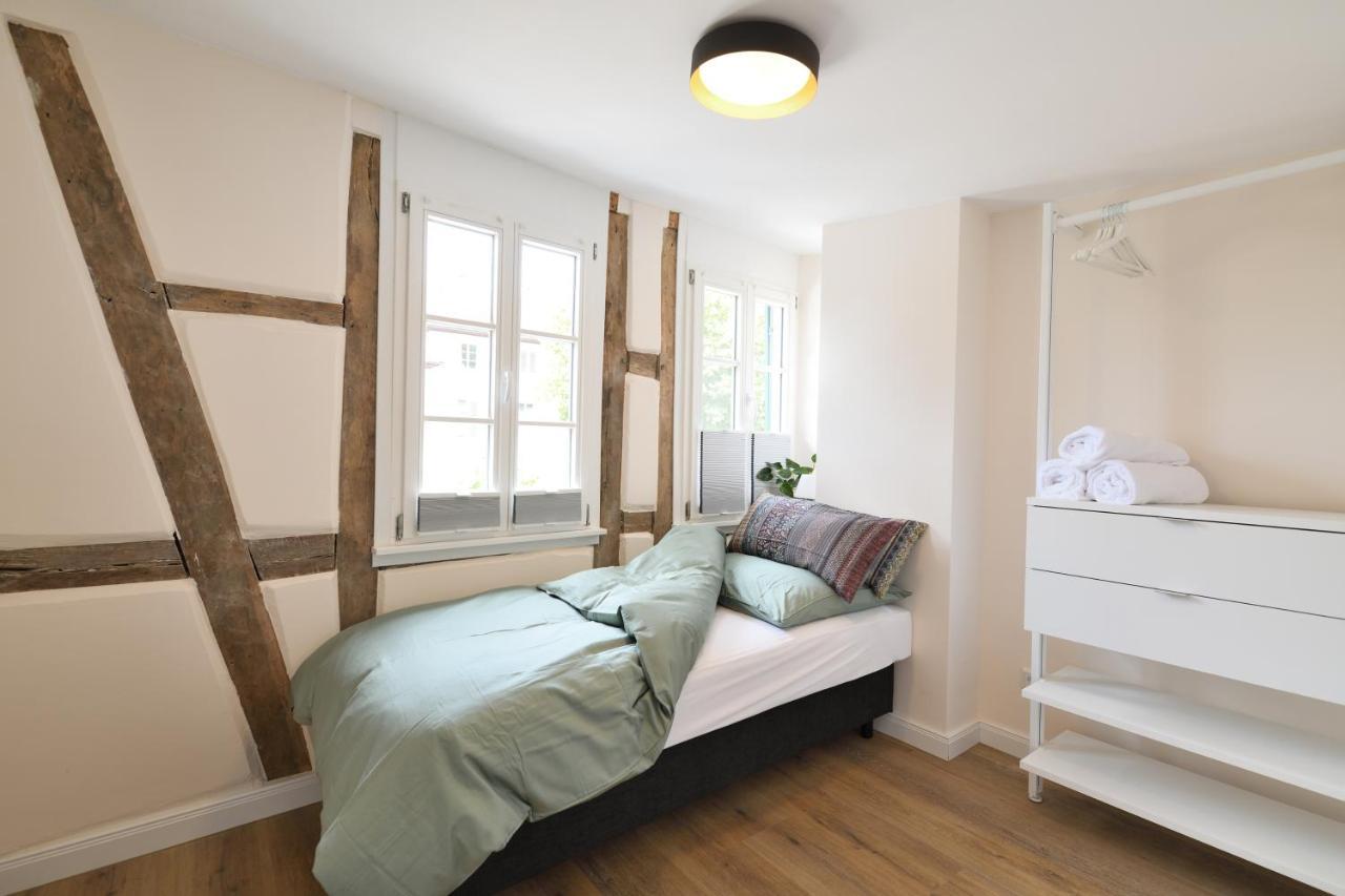 Das Schiefe Haus- Wohnung "Nibelungen" Heppenheim  Eksteriør billede