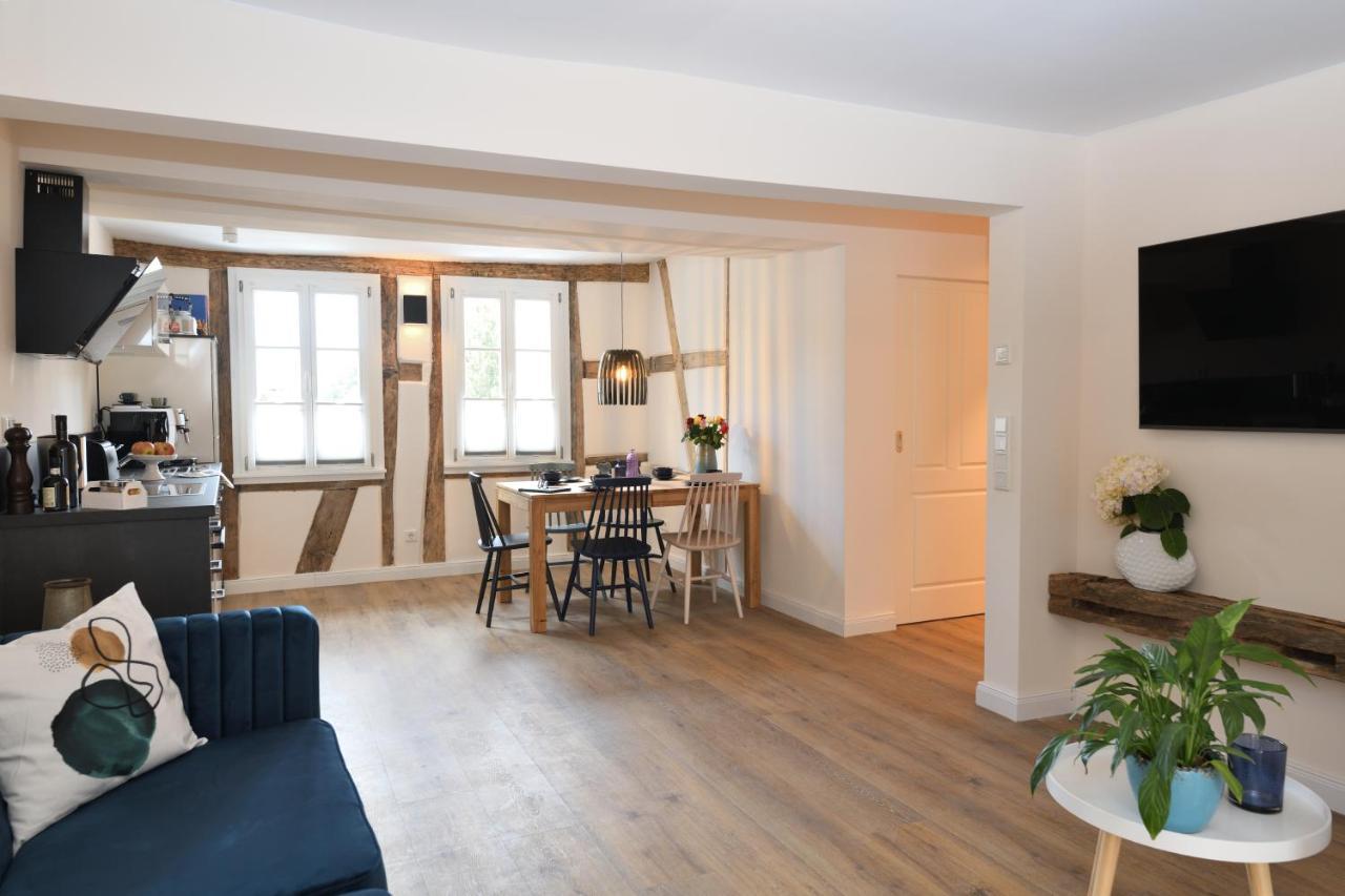 Das Schiefe Haus- Wohnung "Nibelungen" Heppenheim  Eksteriør billede