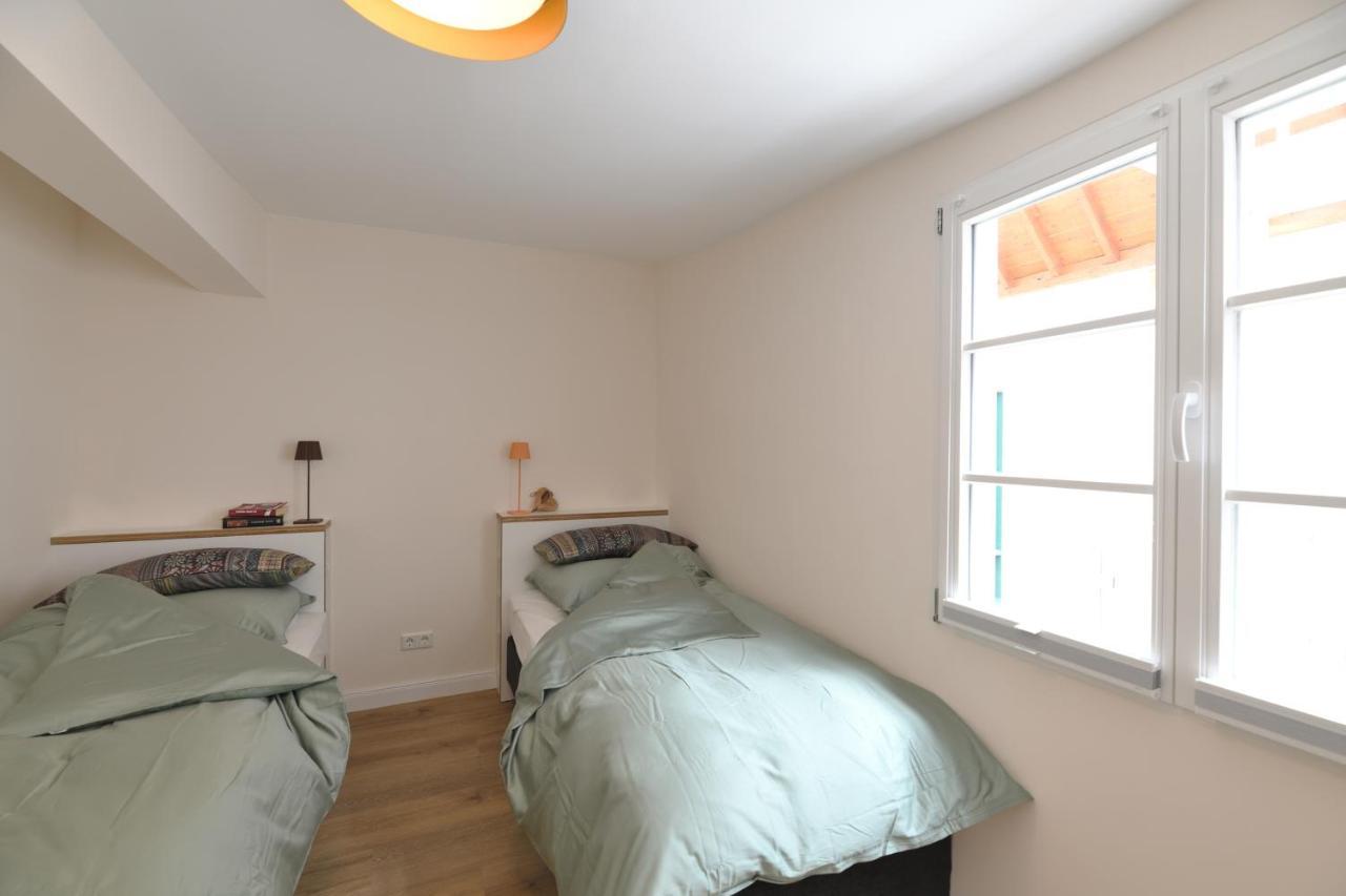 Das Schiefe Haus- Wohnung "Nibelungen" Heppenheim  Eksteriør billede